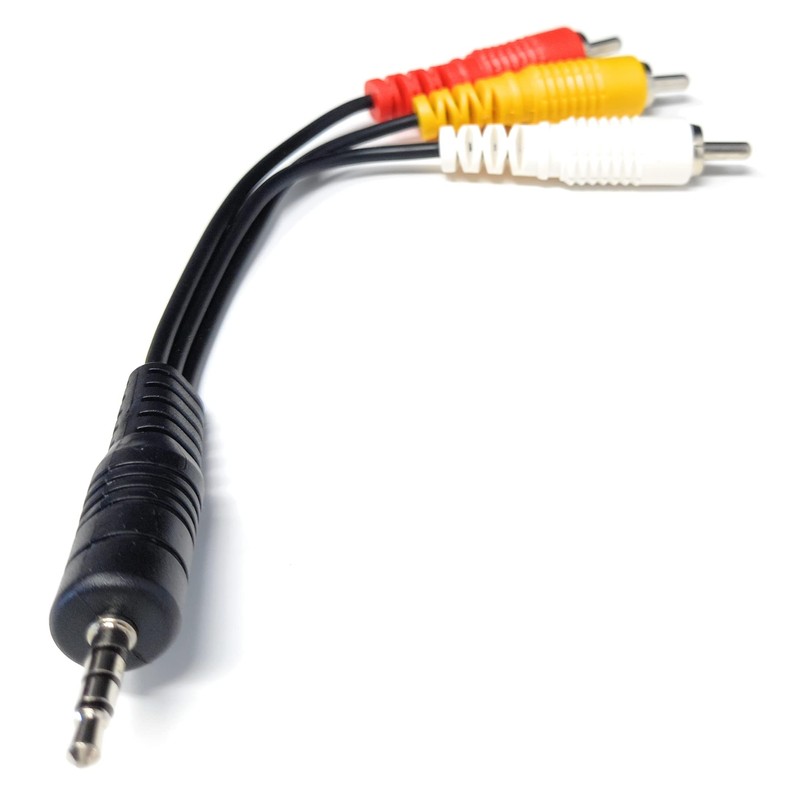 DRUT 25cm short 3.5mm 4 Pole Jack Plug to 3