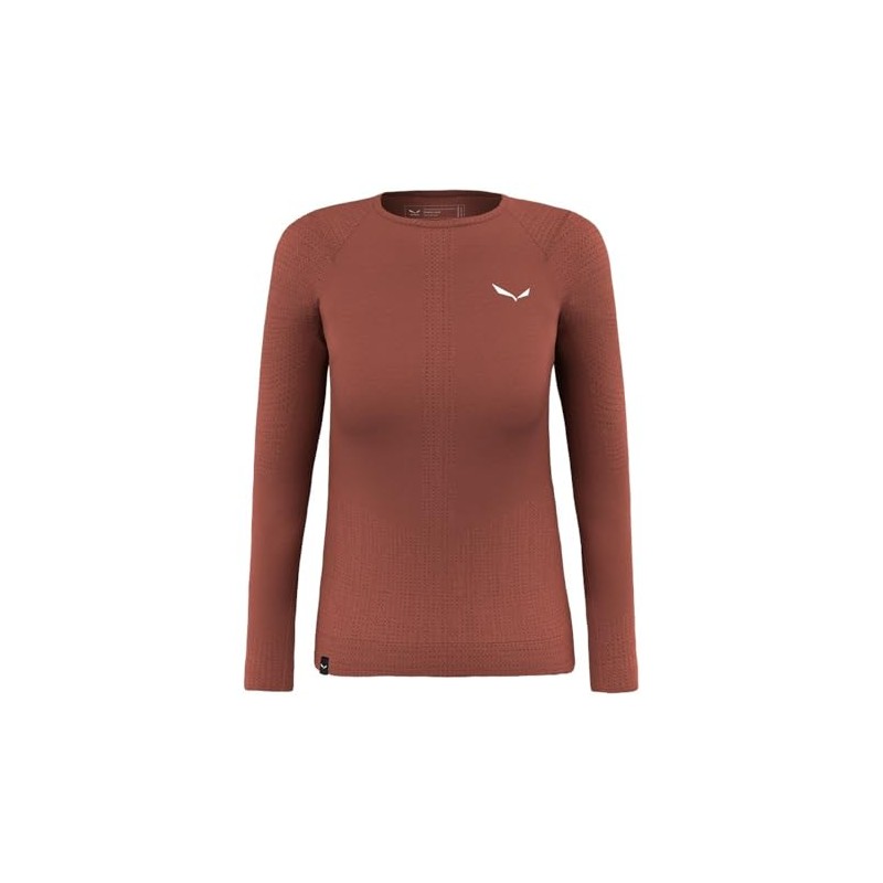 Salewa Zebru Medium Warm Amr Tee W, Etruscan Rosso, XS