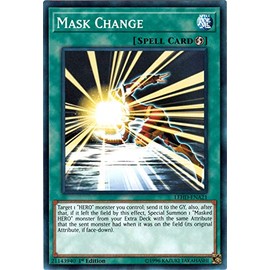 Yu-Gi-Oh!! - Mask Change - Lehd-Ena21 - Common - 1St Edition - Legendary Hero Decks - Destiny Hero Deck