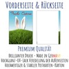 A4 XXL Easter Card Rabbit Ears with Envelope - Funny
