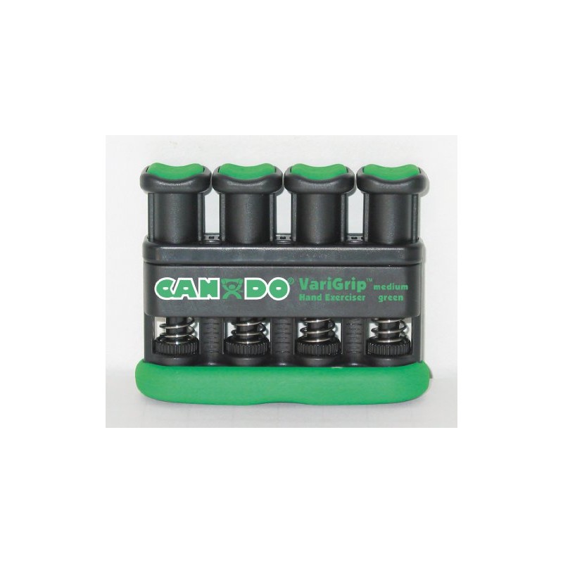 CanDo VariGrip® Hand Exerciser, Finger Trainer, Green (Medium)