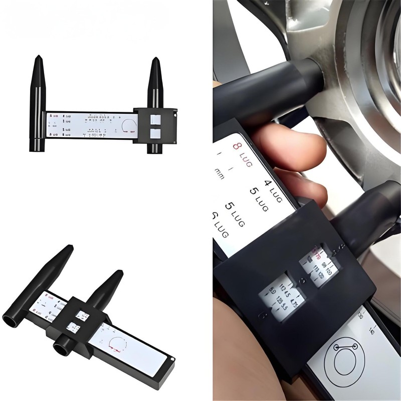 Bolt Pattern Sliding Measuring Tool - 527 Gauge for 4,