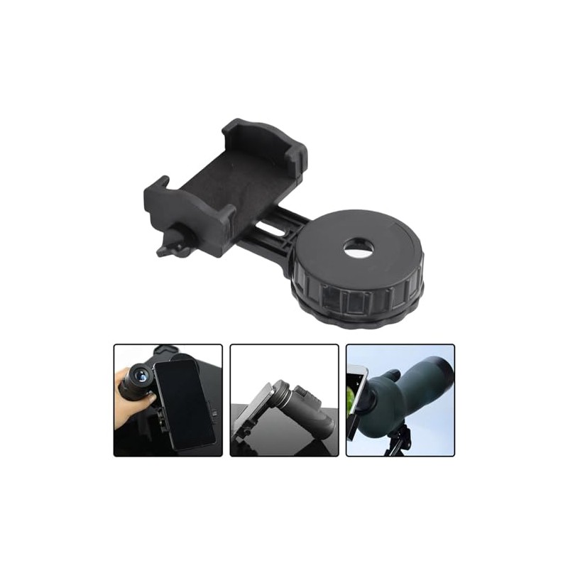 Fydun Telfono Celular Universal, Telescopio Monocular, Microscopio, Cmara, Adaptador Binocular,