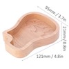 Guitar Pick Box Maple Wooden Storage Case Delicate Guitar Musical