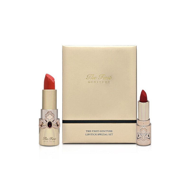 Ohui The First Genature Lipstick Special Set - Coral /