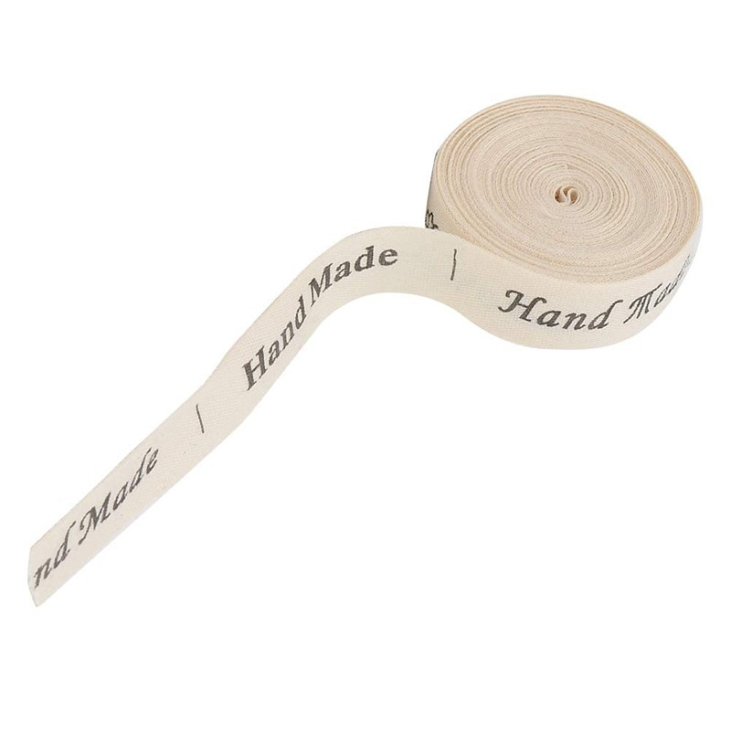 Multi Patterned Cotton Ribbon Fonts 1.5 cm Handmade for Package