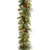 National Tree Company 9 ft Pre-Lit Colonial Fir, Artificial Christmas