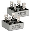 (Pack of 2) SOLID STATE KBPC3501 Bridge Rectifier, 1PH, 35A,