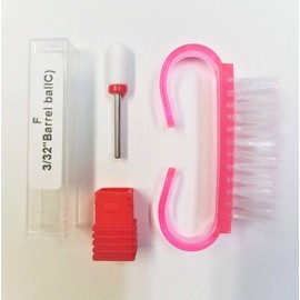 Nail Bit Ceramic Smooth Top/Shaved (Bows) QT-110 (F)