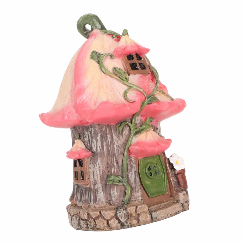 Gnome Fairy House Resin Dustproof Waterproof Garden Gnomes House Figurine