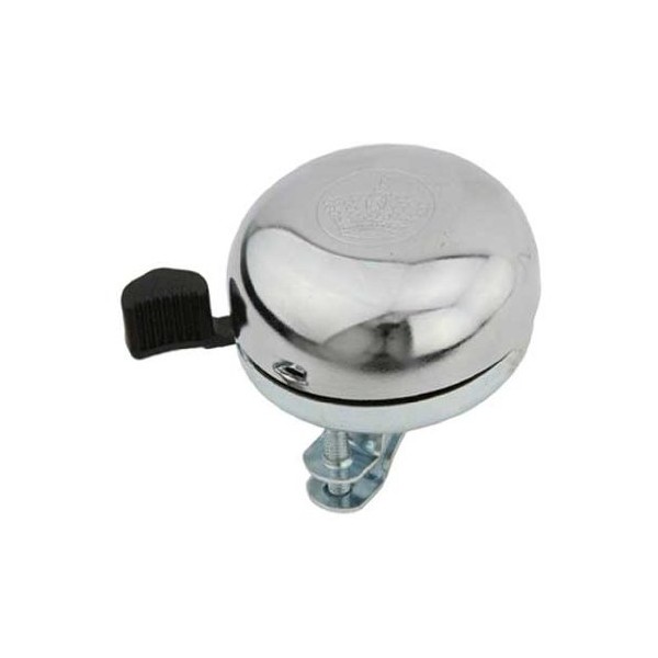 Lowrider Crown Bicycle Bell Chrome. for Bicycle Bell, Bike Bell, Bikes, Beach Cruiser, limos, Stretch Bicycles, Track, Fixie