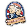 Zirni President Day Sticker Decal Design
