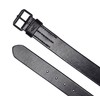 AllSaints Men's 1.5 Inch Flat Strap Leather, Casual Belt with