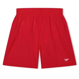 Speedo Boy's Solid Leisure 15-Inch Watershorts, Fed Red, 2X-Large/15-Inch