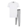 Lyle & Scott Mens Shirt Cuffd Pants White/grey S