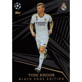 Topps Match Attax 2023 2024 Toni Kroos Black Edge Edition Card #491