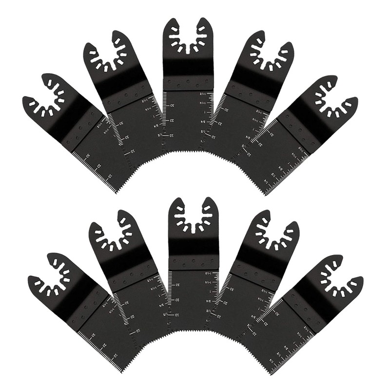Bestgle 10 Pcs Oscillating Tool Blades, Professional Oscillating Multitool Blades