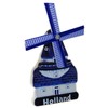 Souvenir Magnet Windmill Holland Delft Blue 10.5 x 6.5 cm