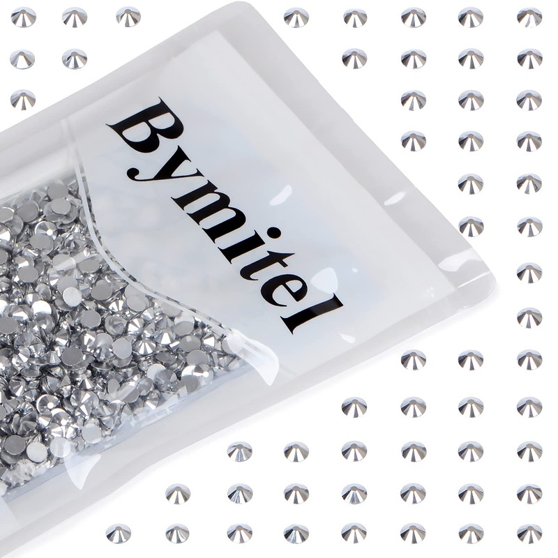 1440PCS Art Nail Rhinestones non Hotfix Glue Fix Round Crystals