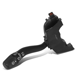 OE Style Multi-Function Combination Switch Assembly - Turn Signal | Hazard Light | Wiper Washer | Headlight Dimmer- Compatible with Ford Explorer F250-F550 Super Duty 02-07, Driver Left Side, Black