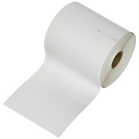 Compulabel Direct Thermal Labels, 4 x 6 Inches, White, Roll, 1 Inches Core, Permanent Adhesive, Perforations Between Labels, 1000 Per Roll, 4 Rolls (530011)