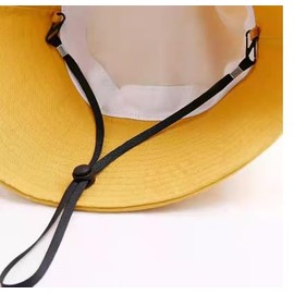 dot knot heae03 Hat Clip, Set of 2, Hat Clip, Hat Strap, Chin Strap, Hat Holder, Black, Braun