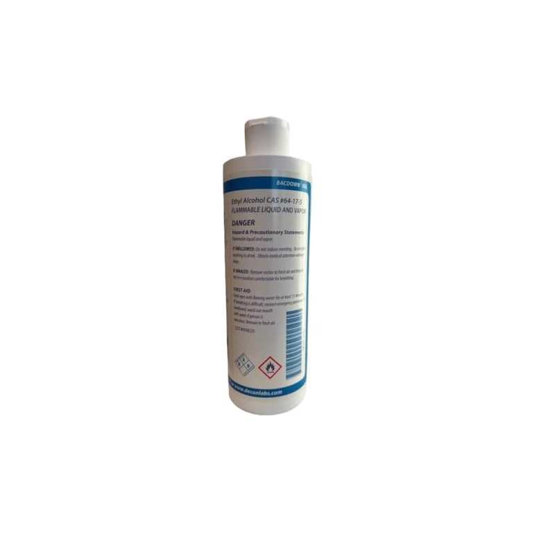 Decon Labs 7106 Bacdown Gel No-Rinse Skin Cleaner, 16 oz.