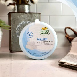 Citrus Magic Solid Air Freshener, Pure Linen, 8-Ounce