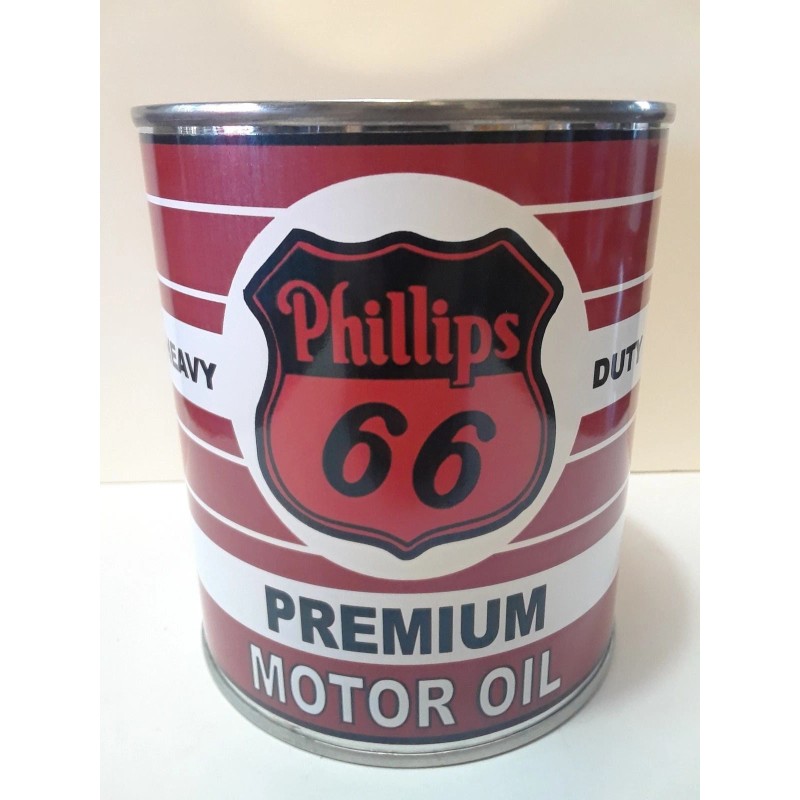 Phillips 66 Vintage Phillips 66 Motor Oil Can 1 qt.
