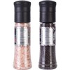Soeos Whole Black Peppercorns, 6.7oz (190g) and Himalayan Pink Salt,