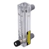 Liquid Flowmeter Panel Type Acrylic Transparent Adjustable Fluid Flow Meter