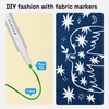 ARTISTRO 36 Fabric Markers - Fine Tip Fabric Markers Permanent