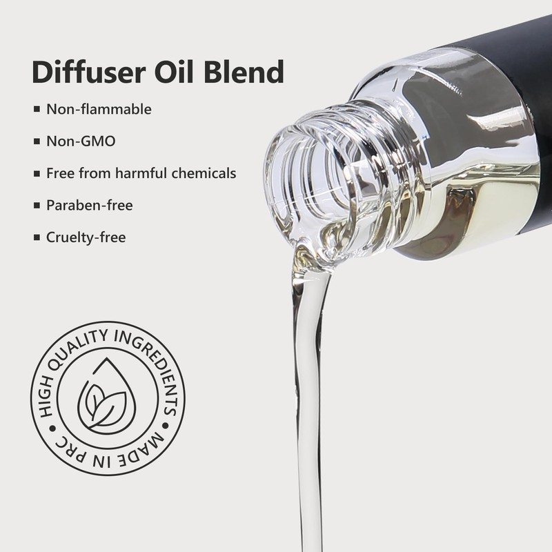 BNVVT Hotel Diffuser Oil Fragrance Oil Set (6 x 20ml)