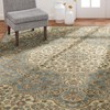 Home Dynamix Royalty Medallion Traditional Area Rug, Blue/Ivory, 5'2"x7'2"