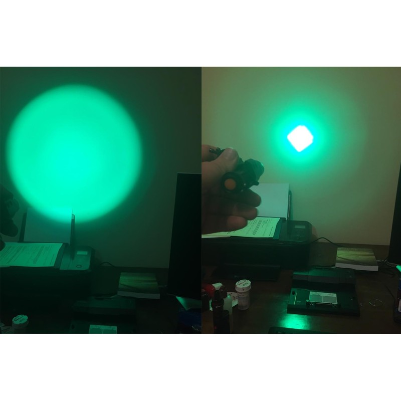 Ulako Single 1 Mode Zoomable LED 150 Yard Green Light