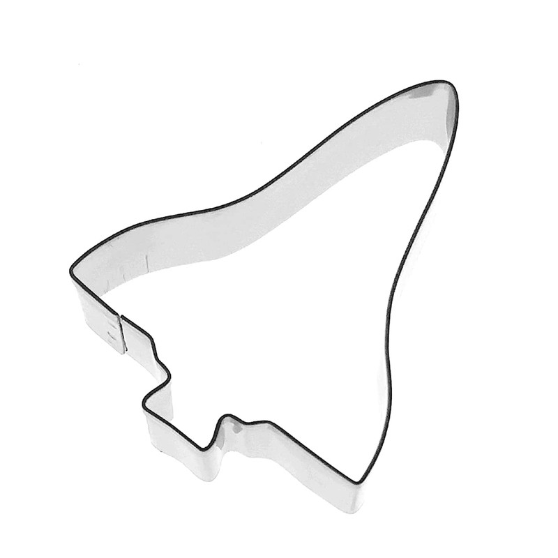 Space Theme Cookie Cutter Set - 6 Pieces: Rocket, Shuttle,