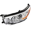 ROADFAR Headlight Assembly Pair Compatible with 2014-2016 For Toyota For