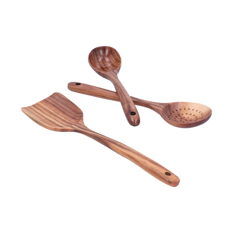 Cooking Spoon Spatula Set Long Handle Kitchen Utensils Cooking Tool