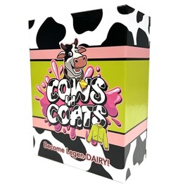 Cows in Coats - an UDDERly FUNtastic Award-Winning Card Game Where COWntdown is Key! for Ages 8-108. Creative Child's 2025 *Game of The Year* from PBN'J Games!