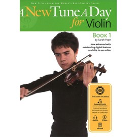 New Tune A Day For Violin Bk/cd: Violin - Book 1