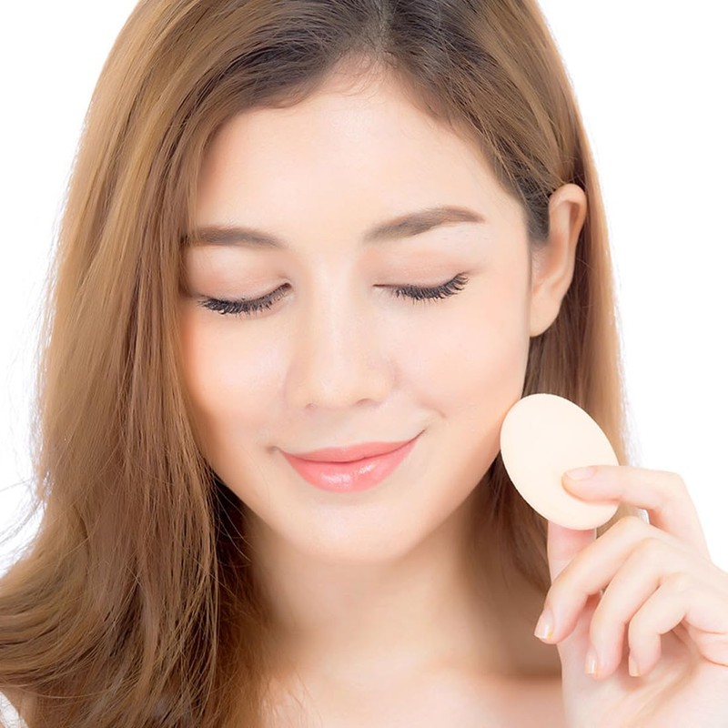 XUKZIMA 12 Pcs Makeup Sponges Facial Sponges for Washing Face