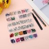 Molirex Rhinestones Flat Back Nail Gems Crystal Art Rhinestones Bedazzling