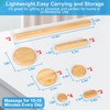 WYJTPONE Bamboo Massage Stone Sets for Body Shaping,Bamboo Massage Sticks