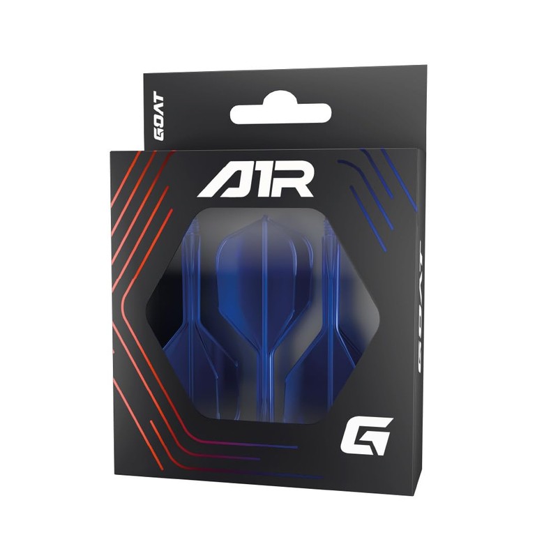 GOAT - Air Blue Clear No6 Flights Medium, 3 Plastic