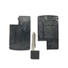 BROVACS Replacement Key Shell + Uncut Blank Emergency Key Compatible
