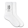 Alpha Phi Sorority Crew Socks for Women - Custom Printed
