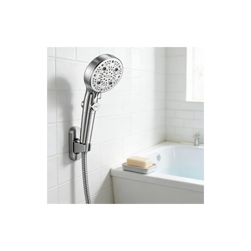Shower Head Microbubble High Cleaning Power Water Saving