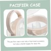 Totority 2pcs Cute Pacifier Holder Case Portable Travel Pacifier Container