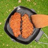 Frying Pan Folding Non Stick Portable Anti Scald Wooden Handle