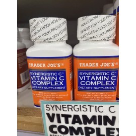 Trader Joe's 2-Packs Trader Joe's Synergistic C Vitamin C Complex Dietary Supplement NEW